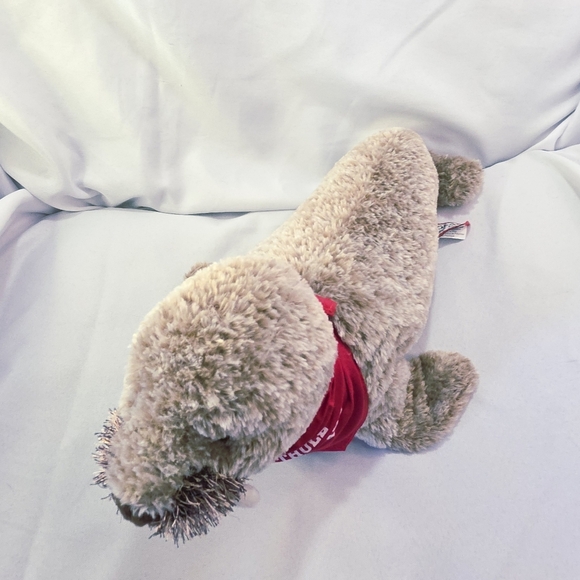 Douglas Walrus Plush Thule Greenland Bandana Silky Soft Brown Frosted 16 Inch - Picture 3 of 11